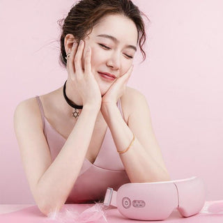 Heated Sleep Mask Eye Massager