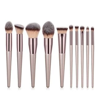 Champagne Makeup Brush Set