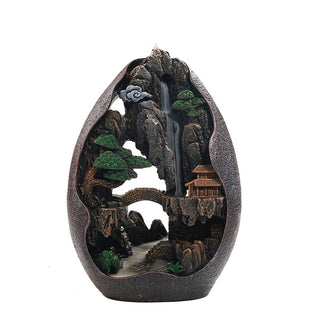 Mountain Waterfall Backflow Incense Burner